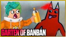 EN İYİ GARTEN OF BANBAN KARAKTERİNİ KİM ÇİZECEK | ROBLOX SPRAY PAINT | HAN KANAL EKİP