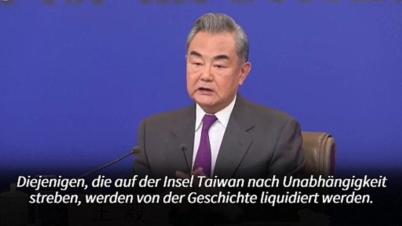 China droht Taiwans Separatisten mit 'Liquidierung'