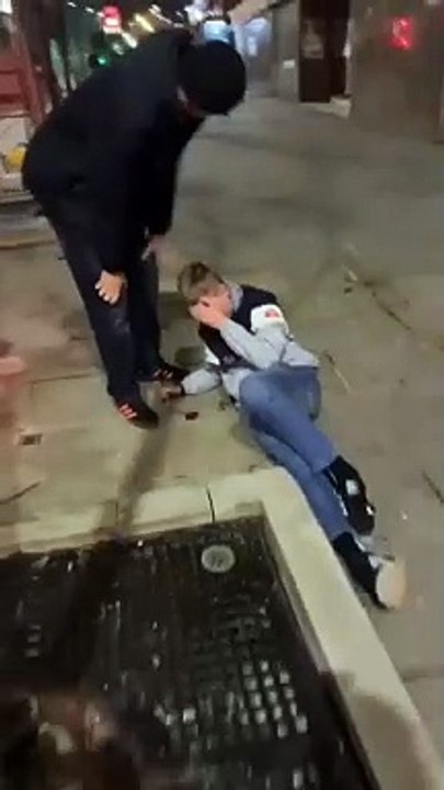 "Doncaster Rovers fan" attacked by Bradford City fans after football match