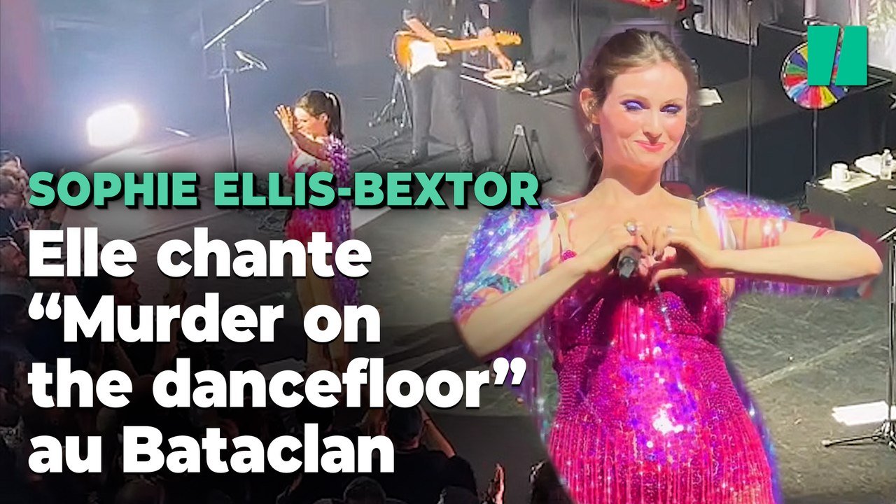 Sophie Ellis-Bextor ne pouvait pas chanter « Murder on the dancefloor » au Bataclan sans parler des victimes du 13 novembre