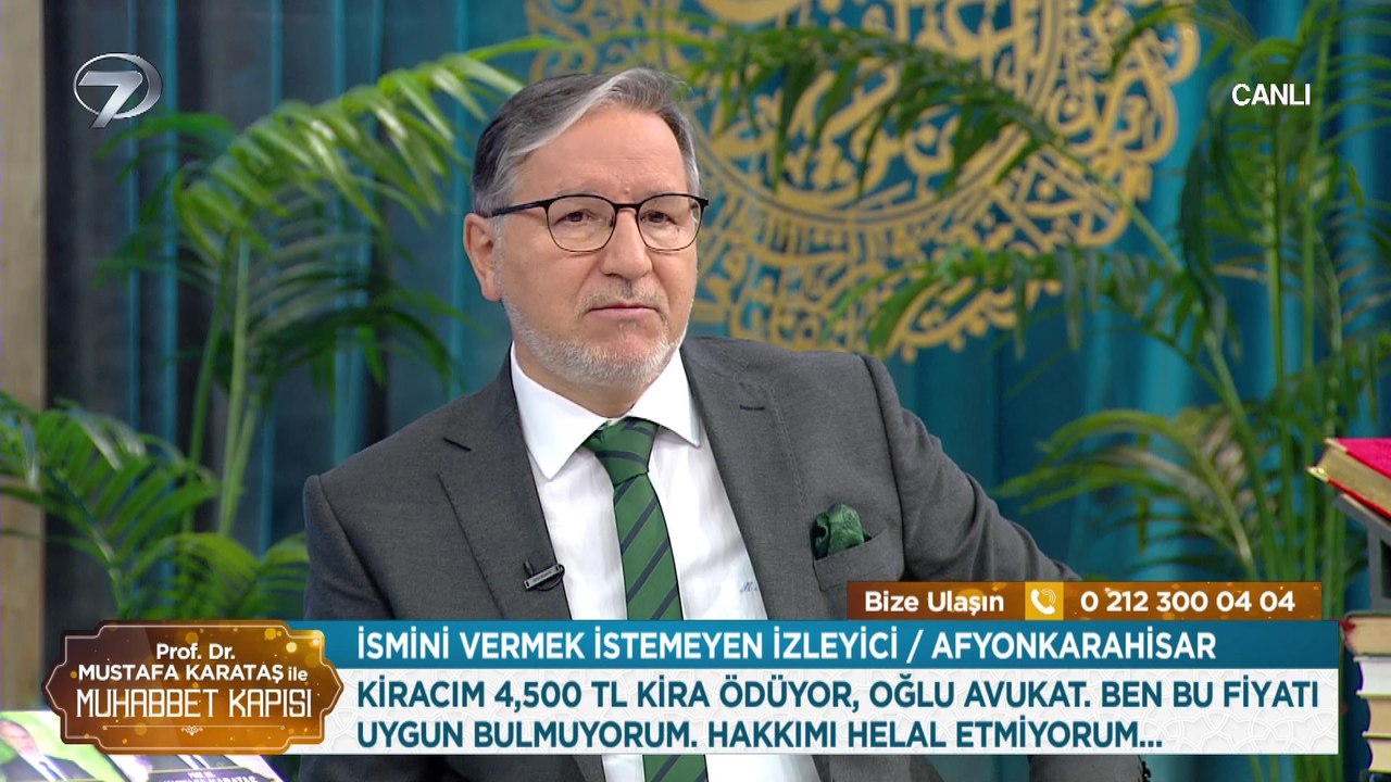 Prof. Dr. Mustafa Karataş ile Muhabbet Kapısı - 7 Mart 2024