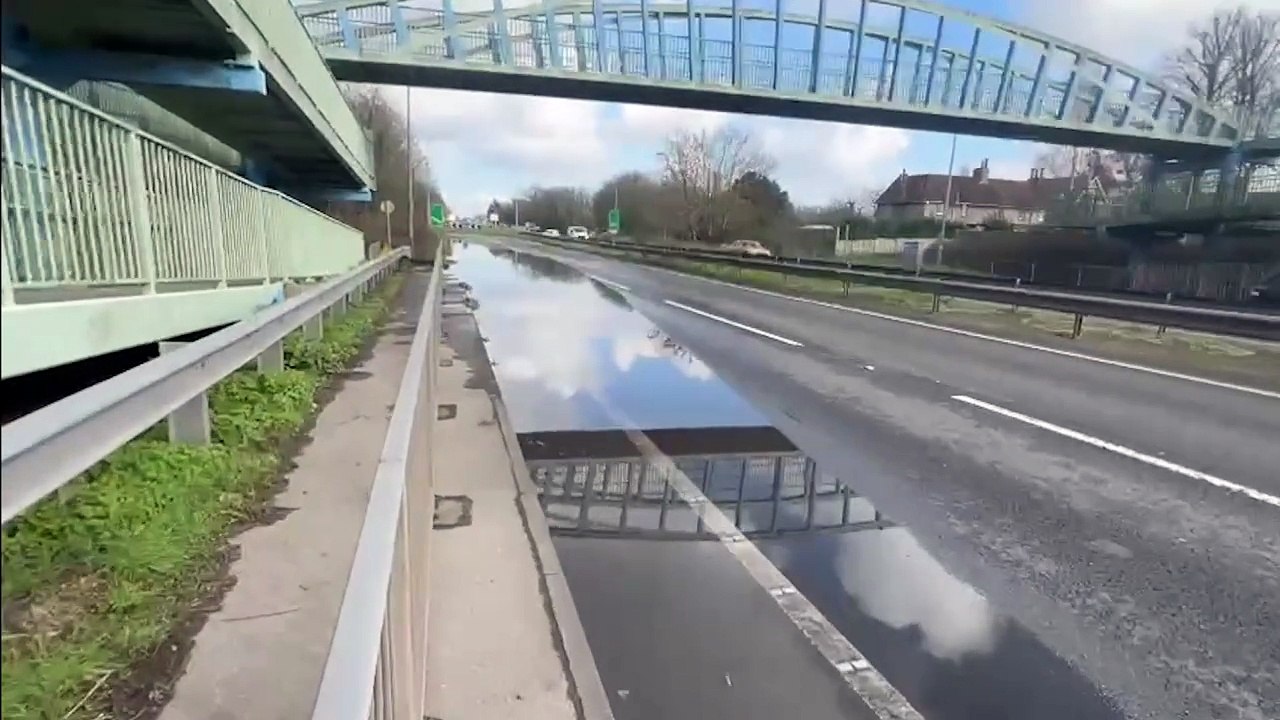 This is why the A27 near Chichester is closed video Dailymotion