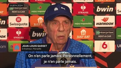 Gasset : “Marcelino ? Je n’en parle jamais, je n'étais pas en France”