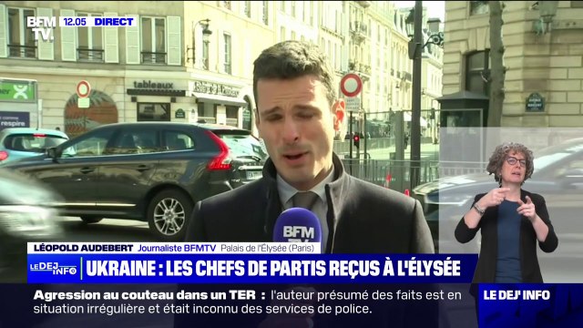 Guerre en Ukraine: Emmanuel Macron a appelé les chefs de partis à un sursaut