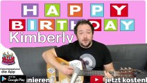 Happy Birthday, Kimberly! Geburtstagsgrüße an Kimberly
