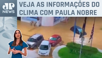 Litoral de São Paulo segue em alerta para temporal nesta quinta (07) | Previsão do Tempo