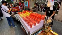 FRUITS JUICE MAKING of KOREAN - AMAZING FRUIT CUTTING SKILLS - KOREAN STREET FOOD