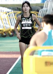 Vận động viên điền kinh thể lực mạnh nhất cấp quốc gia nhút nhát Kim Min-ji ㄷㄷ