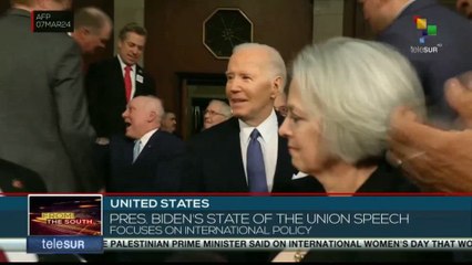 President Biden's State of the Union address focuses on international policy