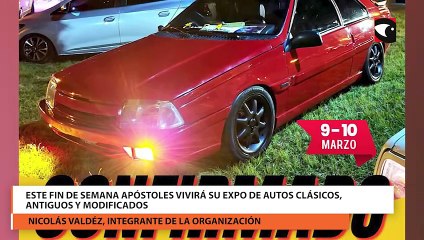 Este fin de semana Apóstoles vivirá su primera Expo Car con más de 100 autos confirmados