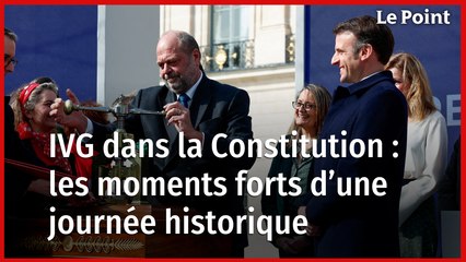 IVG dans la Constitution : les moments forts d’une journée historique
