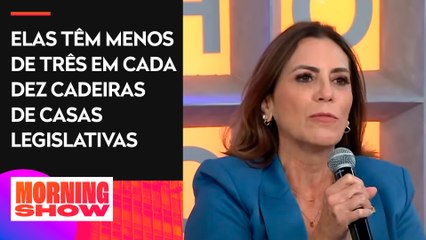 Participação feminina na política ainda é baixa; Rosana Valle comenta