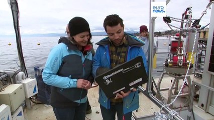 Aumenta rapidamente la temperatura del agua del lago Leman hasta llegar a niveles récord