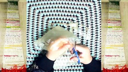 شرح مُبسّـط ومُبتكـر لطريقة إستخدام الشُنط والأكياس البلاستيك في أعمال الكروشية