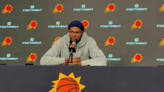 Suns' Kevin Durant After Win vs Raptors