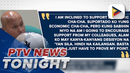 Several senators express stand on move to amend economic provisions of Constitution