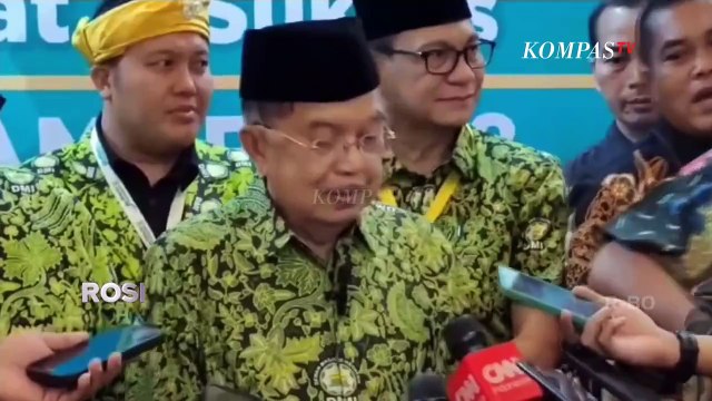 Golkar Disediakan untuk Jokowi atau Gibran, JK: Sulit untuk jadi Ketum Golkar | ROSI