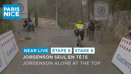 Jorgenson alone at the top - Stage 6 - Paris-Nice 2024