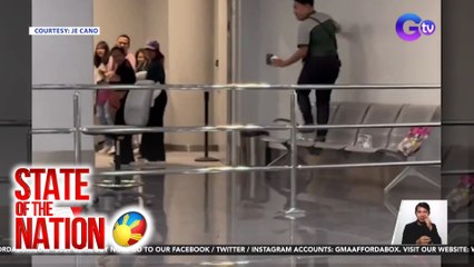Daga, namataang tumatakbo papunta sa mga pasahero sa NAIA terminal 3 | SONA