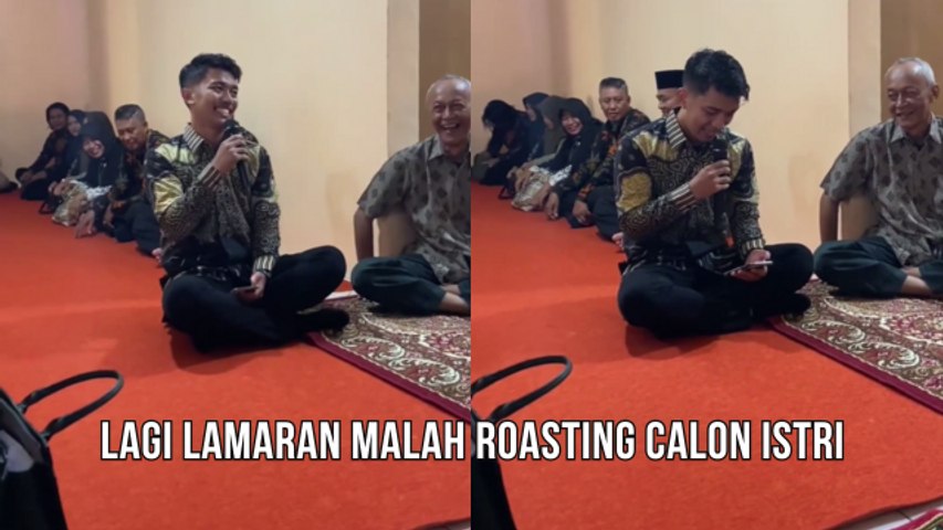 Viral Momen Lamaran Pria Ini Justru Roasting Calon Istrinya