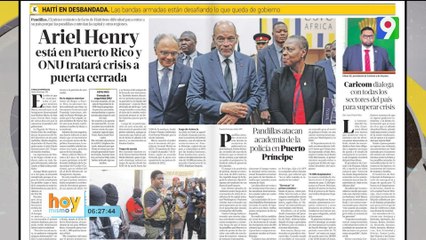 Haití viviendo su peor historia | Hoy Mismo