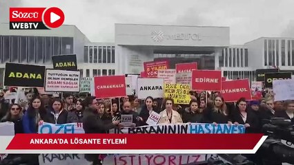 Ankara'da Lösante eylemi