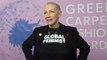 Annie Lennox wears ‘Global feminist’ shirt as she appears at Green Carpet Fashion Awards