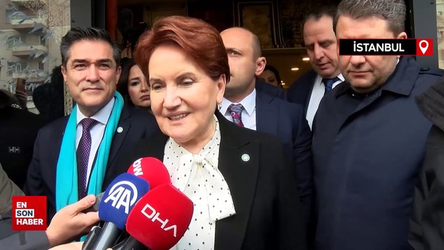 Maltepe'de Meral Akşener'den Mansur Yavaş'a cevap