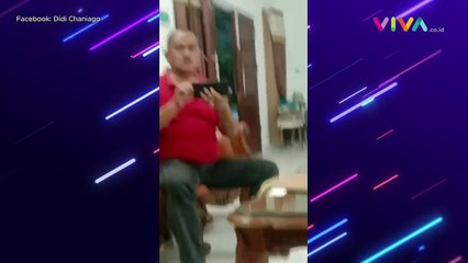 VIDEO Petinggi Partai Todong Pistol Karena Calegnya Kalah