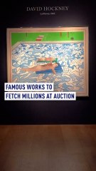 Famous works to fetch millions at auction