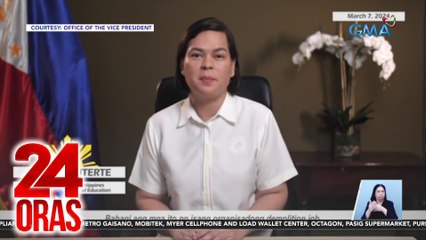 VP Duterte: paninira ang "pabaon" issue, pagsangkot sa kanya sa Davao Death Squad atbp. | 24 Oras