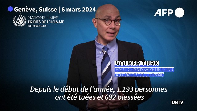 La situation en Haïti plus qu'insoutenable , dénonce le chef des droits humains de l'ONU