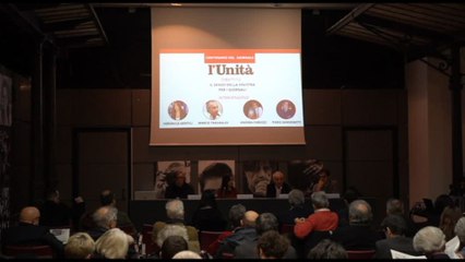 A Roma l'evento per celebrare i 100 anni de 'L'Unità'