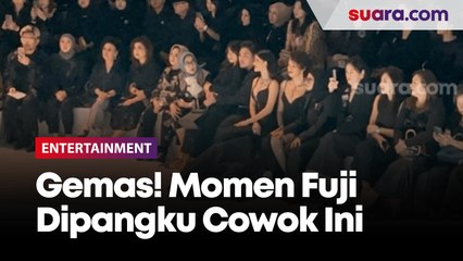 Gelap-gelapan di Sebuah Acara, Fuji Terlihat Intim Dipangku Artis Pria Ini