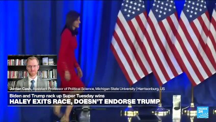 Both Trump and Biden face 'turnout issue' as they seek to mobilise voters 'not happy with rematch'