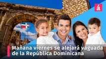 Informe del tiempo: mañana viernes se alejará vaguada de la República Dominicana