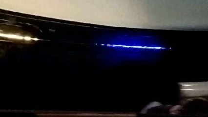 La lluvia tira parte de la estructura de una carpa en la Alameda