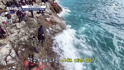 주상욱 히트!!!!! 밑밥 한 통 쏟아서 겨우 건진 '학꽁치'ㅋㅋㅋㅋ