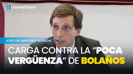 Almeida: "Unos pueden cometer delitos si ayudan a Sánchez a ser presidente"