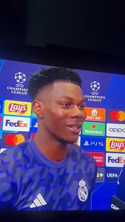 Aurélien Tchouaméni se moque d'un journaliste de Canal+ sur le cas Kylian Mbappé