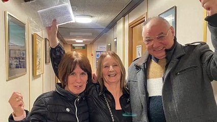 Little Oyster Tea Room cook Marilyn Ward is delighted at the