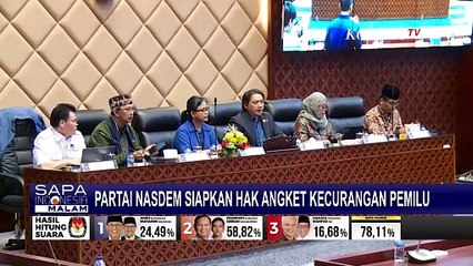 Nasdem Gelar Diskusi Bahas Hak Angket Dugaan Kecurangan Pemilu 2024