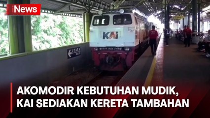 Akomodir Kebutuhan Mudik Lebaran, KAI Daop 1 Jakarta Sediakan Kereta Tambahan