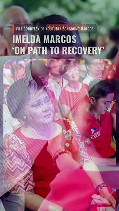 Imelda ‘on path to recovery’ after hospital confinement, says President Marcos