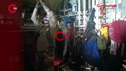 Gazze Şeridi’ne havadan toplam 25 yardım operasyonu gerçekleştirildi