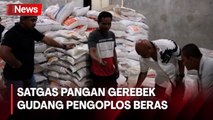 Oplos Beras Bulog dengan Beras Berjamur, Satgas Pangan Gerebek Gudang di Serang