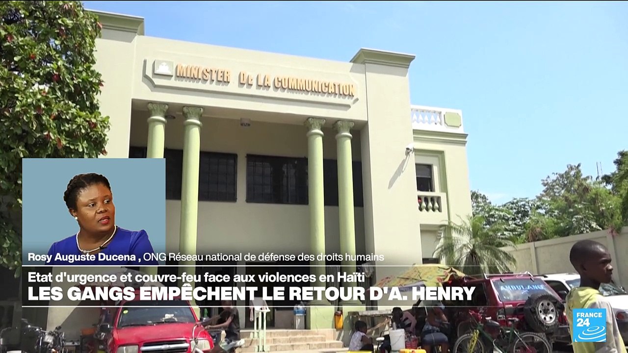 Haïti : état d'urgence, couvre-feu, "guerre civile"... le point sur la situation
