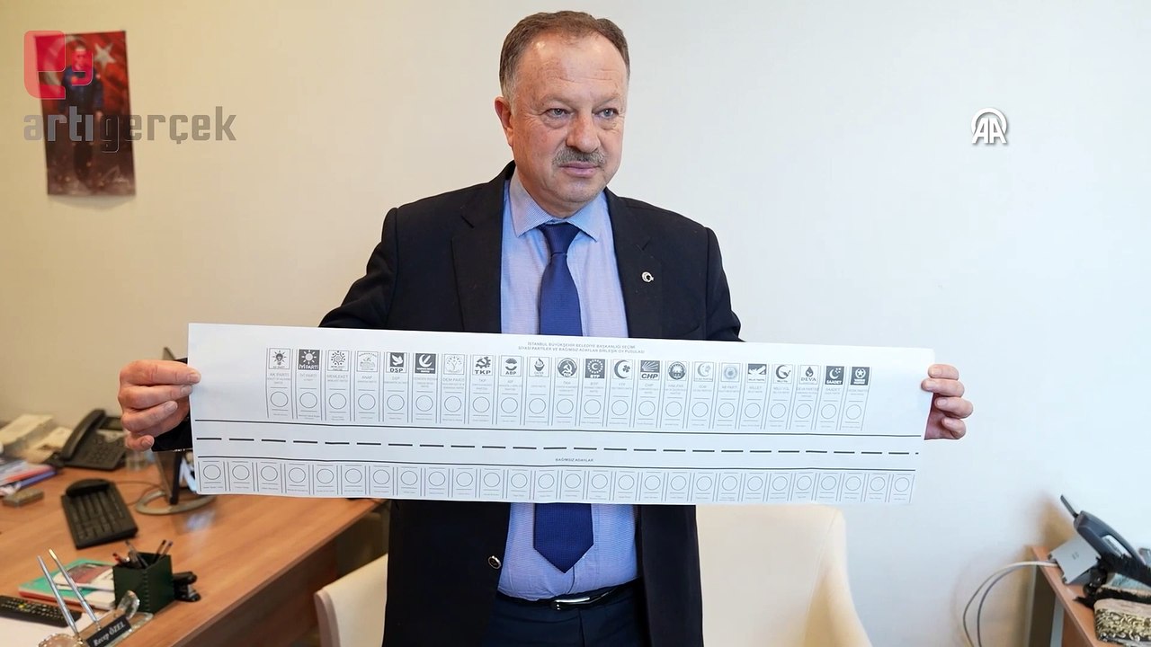 Yerel seçimde en uzun oy pusulası 97 santimetre, en kısa oy pusulası 4,5 santimetre olacak