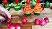 6 Food Challenge - Super Salad Decoration Ideas - Christmas Party Food Ideas