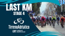 Tirreno Adriatico 2024 | Last KM of Stage 4: Jonathan Milan wins!